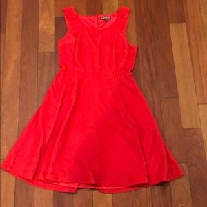 EXPRESS RED DRESS SIZE SMALL WORN ONCE